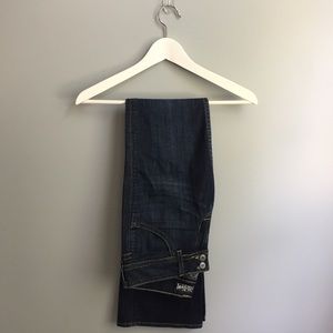 Hudson dark denim flared jeans